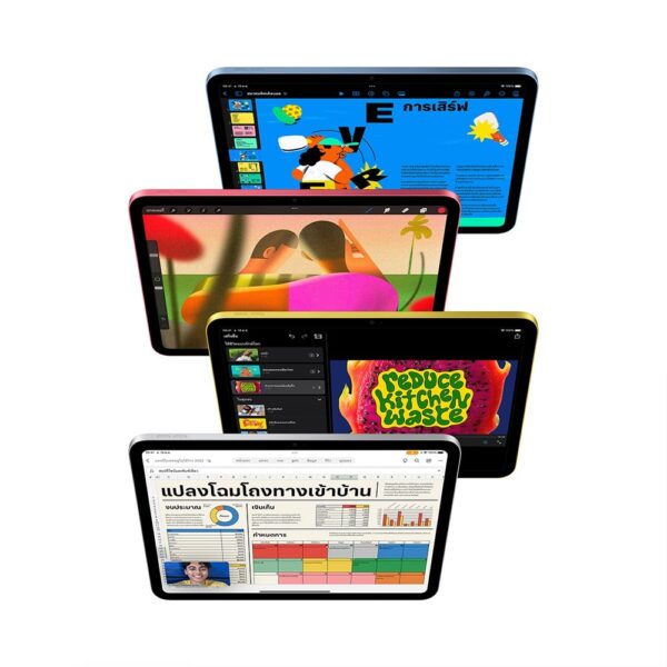 Apple iPad 10 (2022) Wi-Fi 256GB 10.9 inch Blue - Image 4